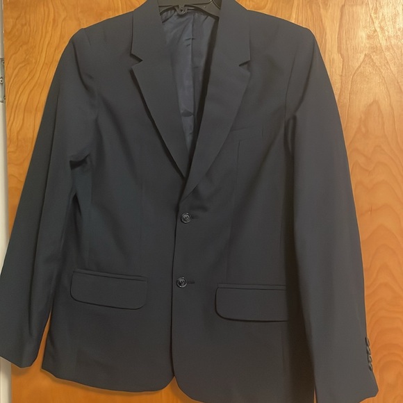 Kids Navy Blue Suit Set - Picture 3 of 11